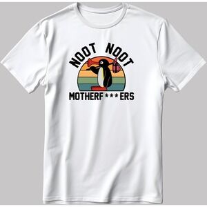 Pingu Noot Noot White Shirt